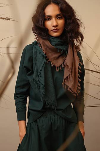 Green cotton co ord set