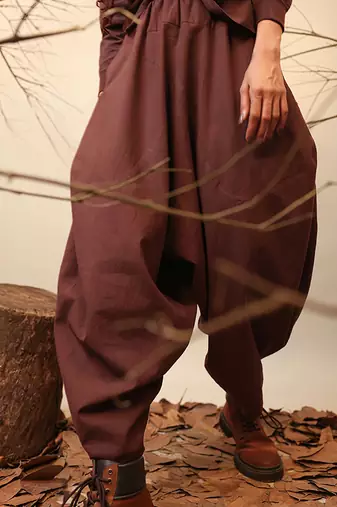 Brown cotton co ord set