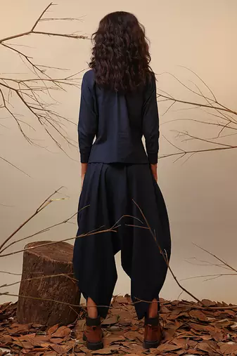 Blue cotton co ord set
