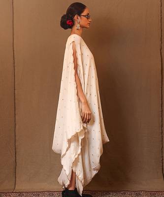 White printed cotton dress 2