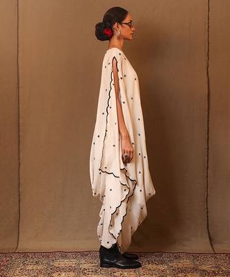 White printed cotton dress 3