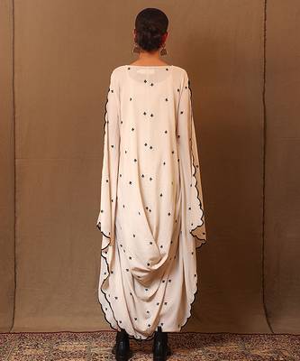 White printed cotton dress 4