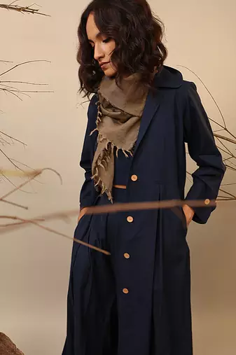 Blue cotton co ord set