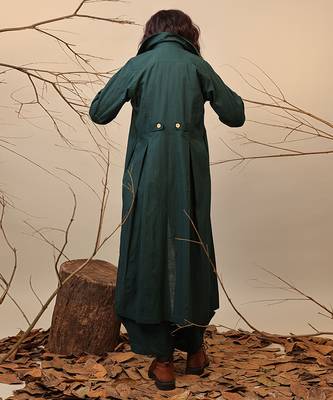 Green cotton co ord set 2