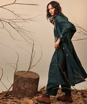 Green cotton co ord set 3