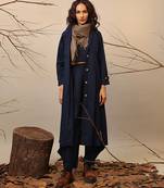 Blue cotton co ord set