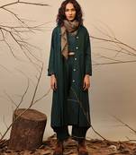 Green cotton co ord set