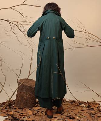 Green cotton co ord set 2