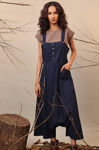 Blue cotton co ord set