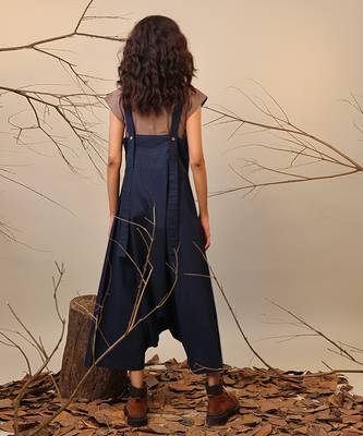 Blue cotton co ord set 2