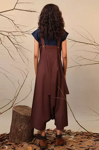 Brown cotton co ord set
