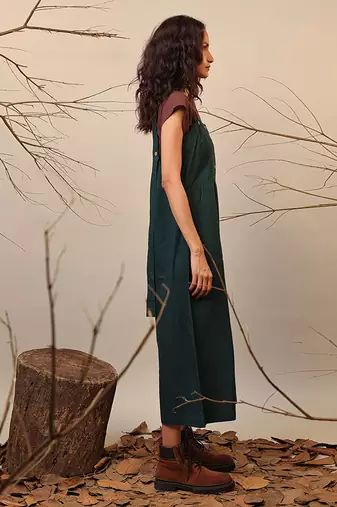 Green cotton co ord set