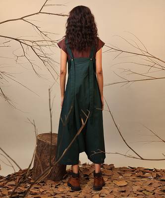 Green cotton co ord set 3