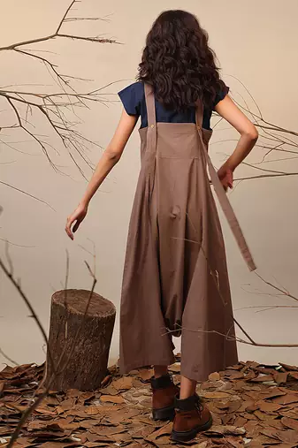 Brown cotton co ord set