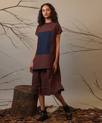 Blue cotton dress 3