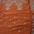 Rust Orange Art Silk Embroidery Sequence work Lehenga Choli with Dupatta For Women