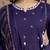 Beautiful jaipuri a purple ethnic printed cotton kurta set with a dupatta.