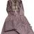 Beautiful jaipuri a mauve -colored women's ethnic wear kurta set with a geometric print.
