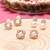 Elegant pearl stud earrings set for women & girls | classic everyday & party wear jewelry