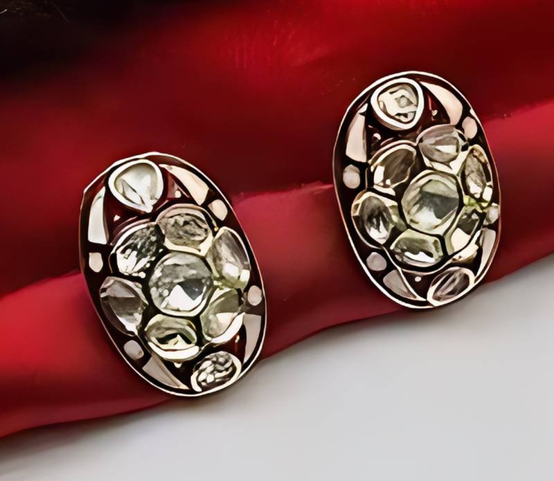 Traditional handcrafted kundan gold-plated necklace set | ethnic indian jewelry for weddings, parties & festivals