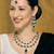 Teardrop bridal necklace set with earrings & maang tikka - ethnic wedding jewelry for brides & parties
