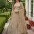golden diamond work net lehenga set choli with dupatta