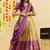 Purple Embroidered Taffeta lehenga choli