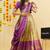 Purple Embroidered Taffeta lehenga choli