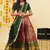 Maroon Embroidered Taffeta lehenga choli