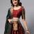 Maroon Embroidered Art Silk lehenga choli