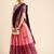 Pink Embroidered Satin lehenga choli