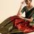 Maroon Embroidered Satin lehenga choli