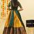 Yellow Embroidered Taffeta lehenga choli