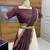 Maroon Embroidered Art Silk lehenga choli