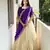 Purple Embroidered Art Silk lehenga choli