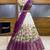 Purple Embroidered Art Silk lehenga choli