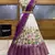 Purple Embroidered Art Silk lehenga choli