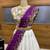 Purple Embroidered Art Silk lehenga choli