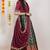 Green Embroidered Taffeta lehenga choli