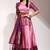 Pink Embroidered Art Silk lehenga choli