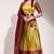 Yellow Embroidered Art Silk lehenga choli