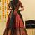 Maroon Embroidered Art Silk lehenga choli