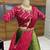 Green Embroidered Taffeta lehenga choli