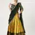 Yellow Embroidered Taffeta lehenga choli