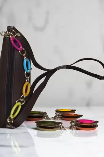 Stylish Women Sling Bag Floral Printed Fabric Crossbody Handbag for Girls
