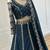 Blue Silk Sequins & Zari Work Lehenga Set