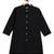 Black cotton kurta pyjama