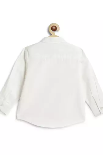 White cotton shirt