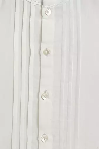 White cotton shirt