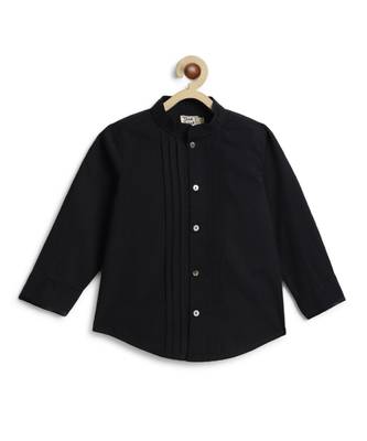 Black cotton shirt 2